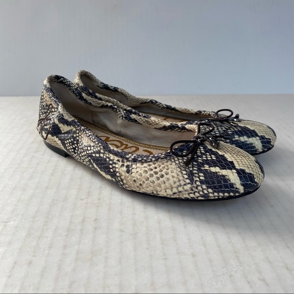 Sam Edelman Felicia Snakeskin Ballet Flat - Picture 4 of 14